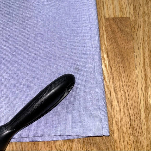 TanJay Vintage Lilac Purple Straight/Pencil Skirt with Gold Trim Belt - Picture 8 of 10